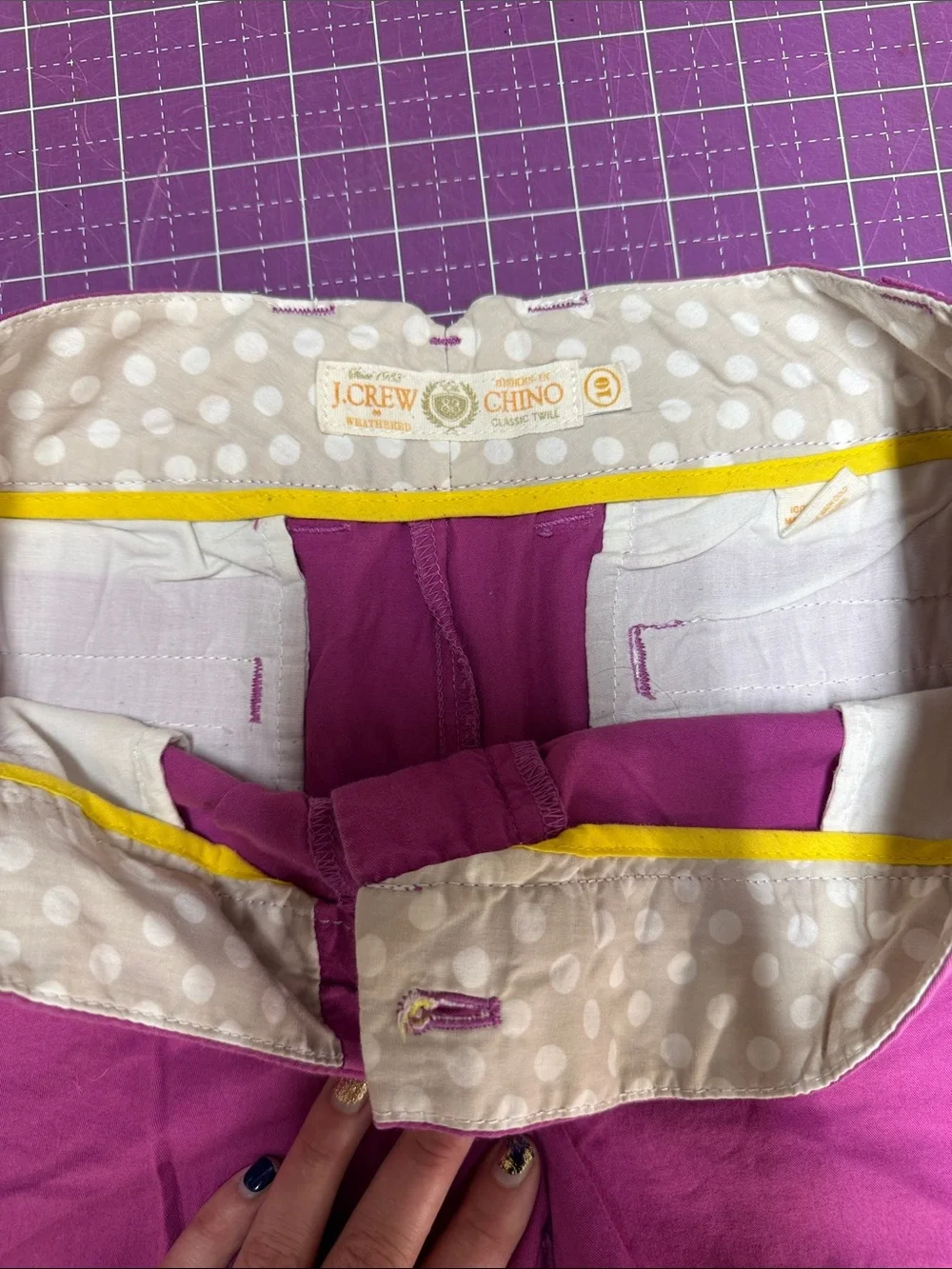 J crew Classic Women's Pink Cotton Blend Shorts